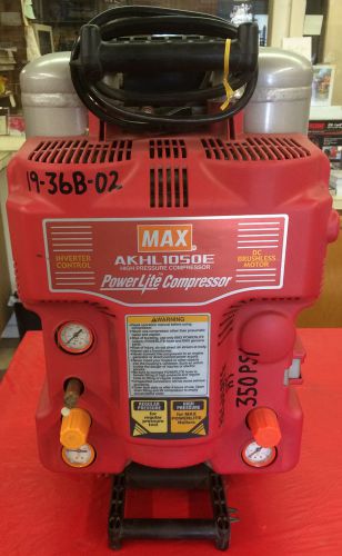 Akhl1050e power lite compressor, 100&#039; air hose, and hn120ce concrete coil nailer for sale