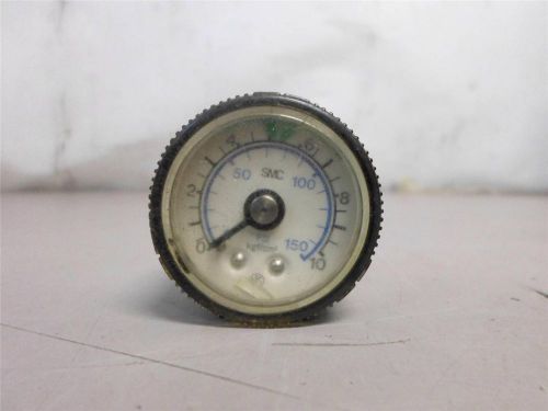 Smc 0-150 psi pressure gauge 0-10kgf 3/8&#034; threads for sale