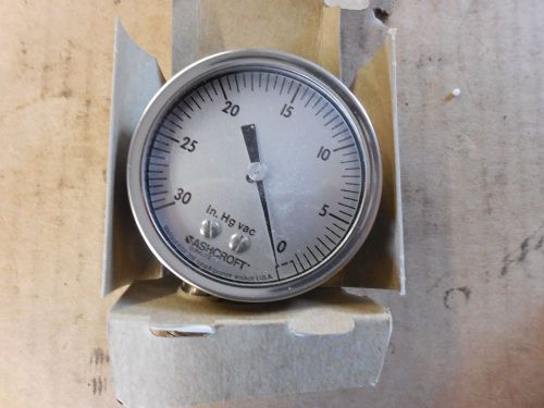 Ashcroft pressure gauge 25-1009aw-02l 30/01mv for sale