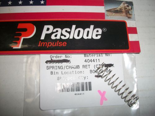 Paslode  part # 404411  spring/chamber retaining (single piece) for sale