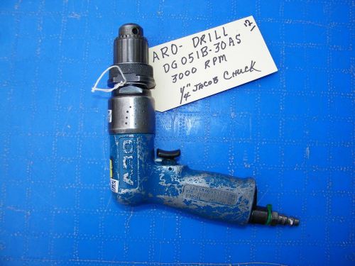 Aro-pneumatic drill - dg051b-30as, 3000 rpm,. 1/4&#034; jacobs chuck for sale