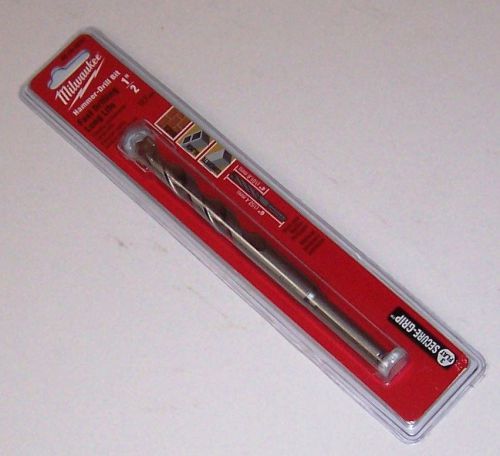 Milwaukee 48-20-8830 3-flat secure-grip hammer-drill bit 1/2 in. x 4 in. x 6 in. for sale