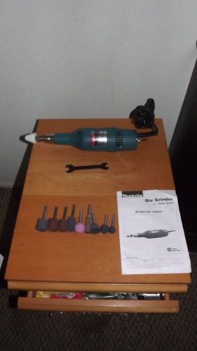 MAKITA GE0600 1/4&#034; COLLET STRAIGHT ELECTRIC DIE GRINDER TOOL  MADE IN JAPAN