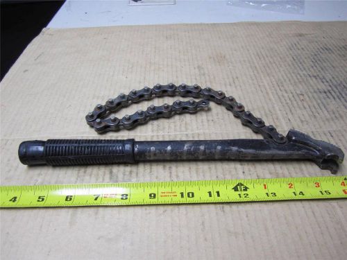 PROTO PROFESSIONAL 801 US MADE 16&#034; CHAIN WRENCH MULTI PURPOSE TOOL