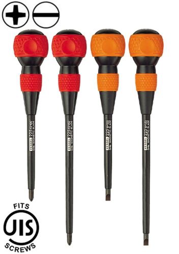 New vessel jis 225/set insulated ball grip screwdriver set 4 pieces for sale