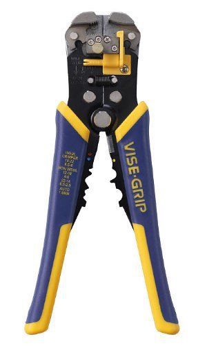 Irwin tools vise-grip self-adjusting wire stripper, 8-inch for sale