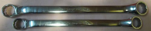 Snap-On XB2830 7/8-15/16 &amp; XB2426 3/4-13/16 12-Point Box End Wrenches