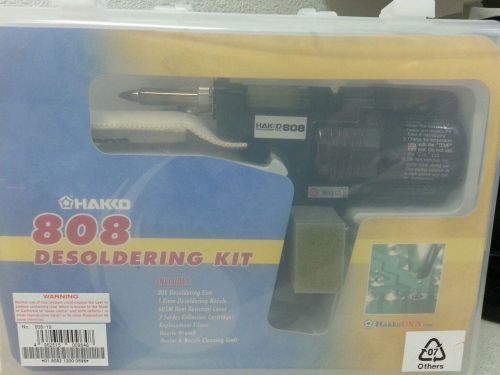 Hakko 808 desoldering kit - used only a couple of times. excellent condition for sale