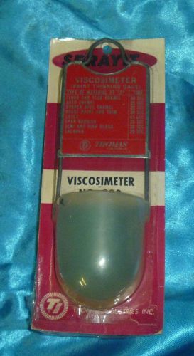 VINTAGE NEW OLD STOCK  THOMAS VISCOSIMETER NO. 930 PAINT MIXING TOOL