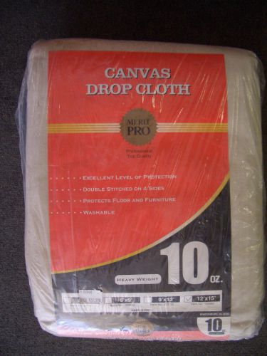 Canvas Drop Cloth 10oz 12&#039; x 15&#039;