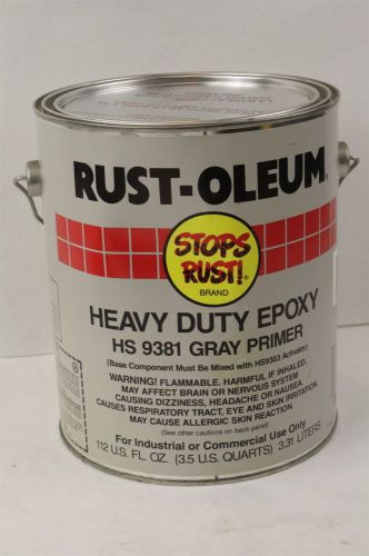 Rust-oleum hs9381 heavy duty gray primer epoxy for sale