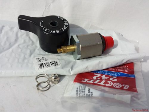 Graco paint sprayer drain valve prime switch 245103 authorized dealer for sale