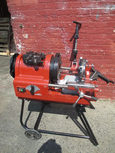 Ridgid type 1/2 - 4&#034; electric pipe theader for sale