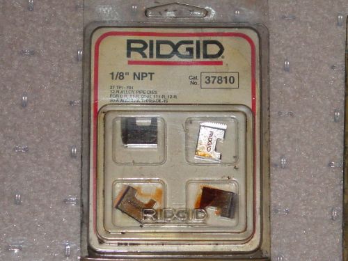 RIDGID HIGH SPEED 1/8&#034; NPT 30-A AND 31-A THREADERS 37810 NEW IN PACKAGE