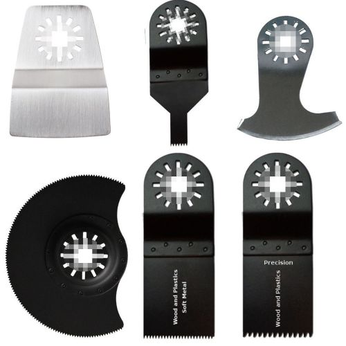 New 6pcs wood round scraper oscillating saw blade for bosch fein multimaster for sale