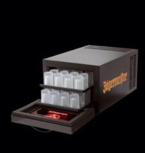 Jagermeister shot glass freezer w/ 36 shot glasses perfect christmas gift for sale