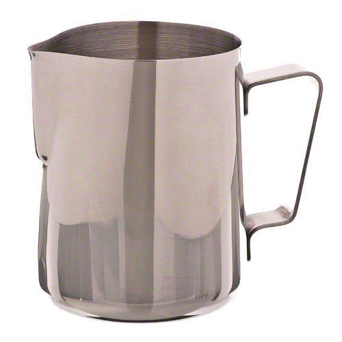 Update International Stainless Steel Frothing Pitcher 12-Ounce Cappuccino