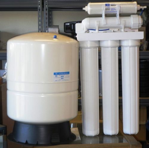 Light commercial reverse osmosis system 300gpd 14g tank for sale