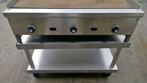 Jade range 36&#034; thermostat controlled gas griddle with optional stand for sale