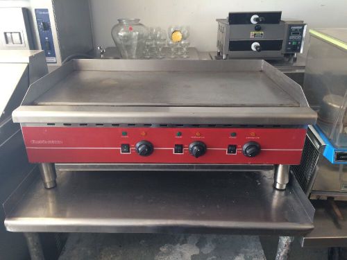 Used commercial electric flat top griddle heavy duty 36&#034; for sale