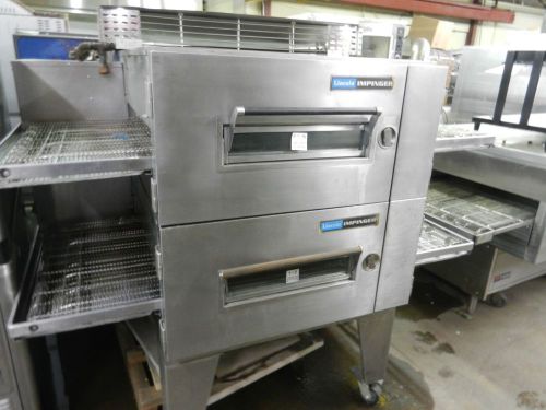 LINCOLN DOUBLE STACK 1600 IMPINGER CONVEYOR OVEN FULLY TESTED