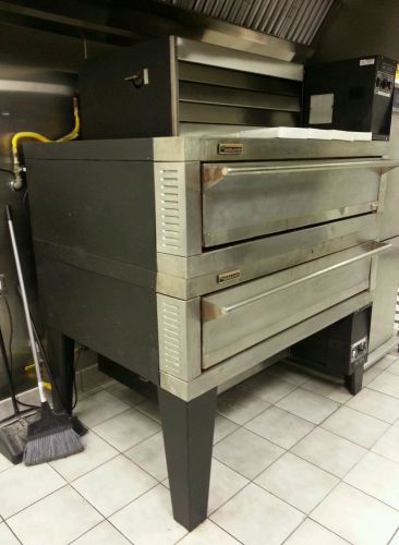 Garland Air Deck Gas Pizza Ovens - bottom and top *** Free Shipping ***