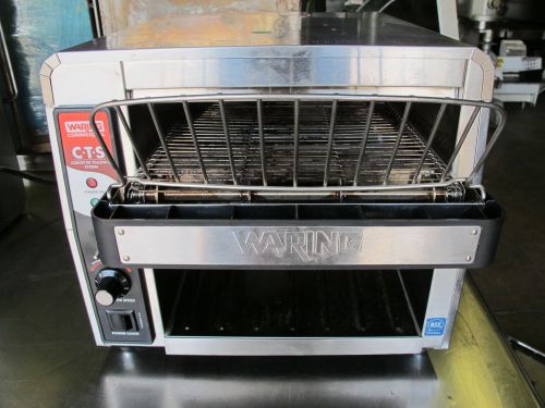 Waring cts1000 electric commercial compact heavy duty conveyor toaster for sale