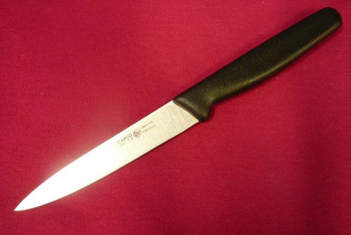 Lot of 12- icel paring knife 4&#034; s/s blade, black plastic handle portugal sharp! for sale