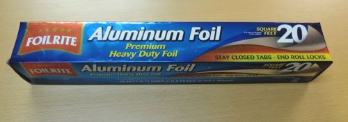 Premium Heavy-Duty Aluminum Foil - Box of 38 rolls 20&#039; each