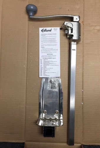 EDLUND U-12 UNIVERSAL SERIES QUICK CHANGE CAN OPENER W/ S/S GEARS NSF