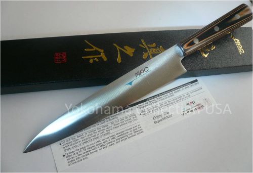 MAC FKW-7 Japanese Series 8&#034; Yanagiba Sashimi Knife/Silver Molybdenum steel/Box