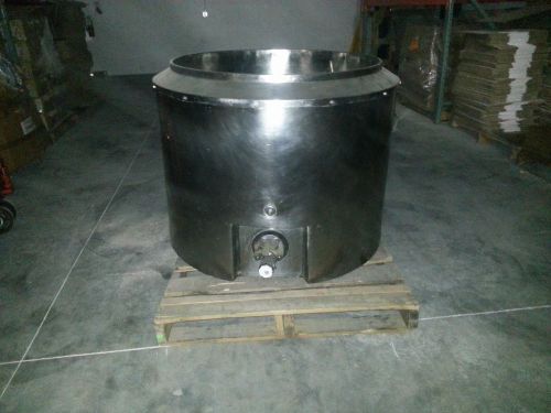 Stainless steel holding vat for sale