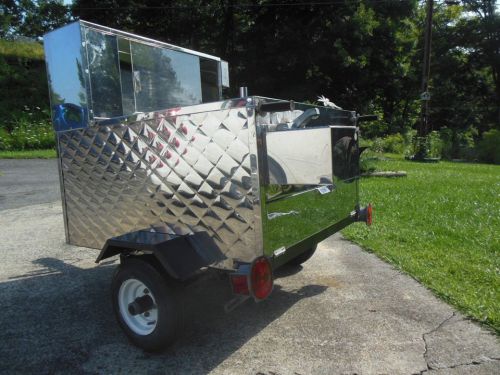 Used Hot Dog Cart on a 2014 trailer