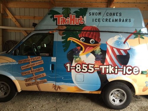 Used ice cream and snow cone truck for sale