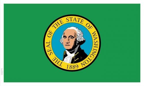 Bc093 flag of washington (wall banner only) for sale