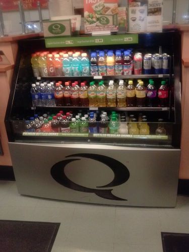 Used Drink Open Cooler