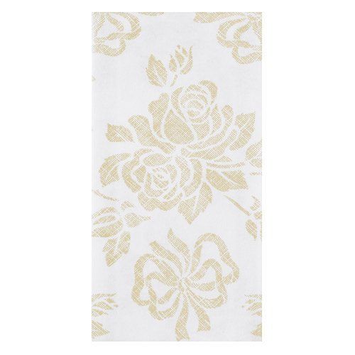 Linen Like Est Towel Fold 17&#034; Length 12&#034; Width Gold Prestige Case Of 500