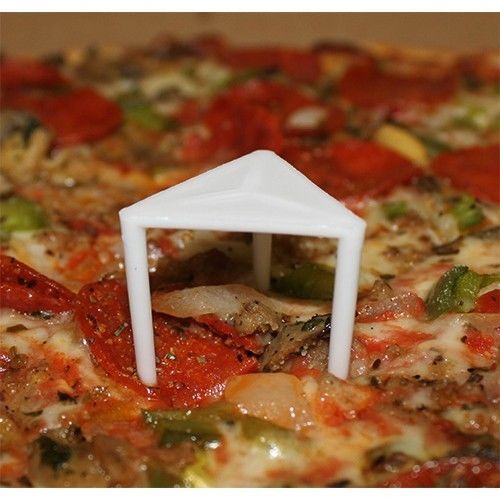 Plastic Pizza Stands Poly King Case of 10/100 1000 Tri White Tripods SAVE MONEY