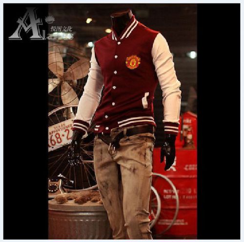 Baseball jerseys soccer casual cardigan sweater real madrid manchester united for sale