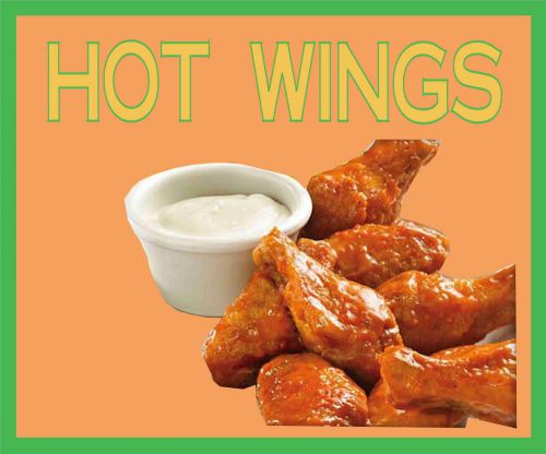 HOT WINGS DECAL
