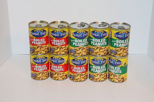 Peanut Patch Green Boiled Peanuts (10 Cans) (5 of each)