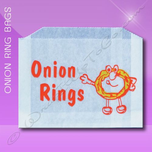 Onion Ring Bags – 5-1/2 x 1 x 4 – Printed Onion Rings
