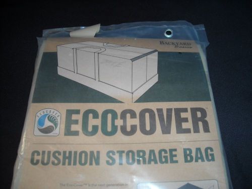 Backyard Basics Eco-Cover Cushion Storage Bag 24&#034; x 16&#034; x 48&#034; Fabric New Sealed