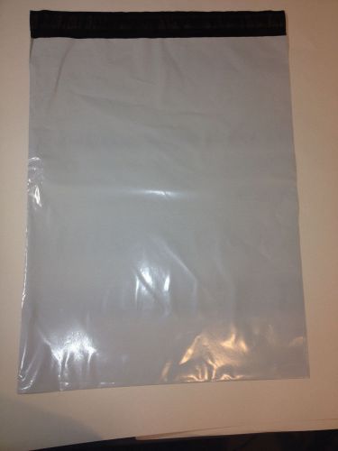50 poly mailers 14.5 x 19 self seal gray 2.5 mil usps fedex ups ship bag mail for sale
