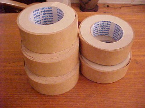 5 Rolls of Heavy Carton Packing Sealing Self Adhesive Tape  Wonder Tape