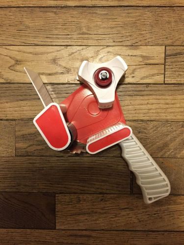 Red 2&#034; Inch Portable Tape Gun Dispenser Packing Packaging Sealing Cutter