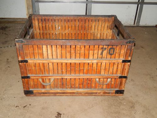 Wooden industrial shipping packing crate 41&#034;x28&#034;x27&#034; Wood Crate Box Decorative
