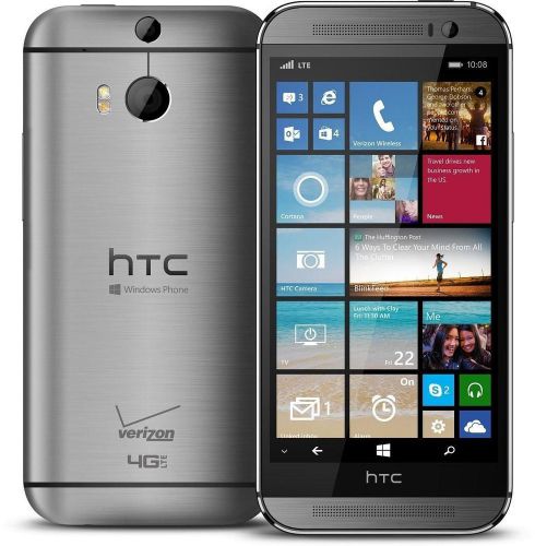Htc one m8 - 32gb windows 8.1 smartphone - unlocked (verizon) - gunmetal gray for sale