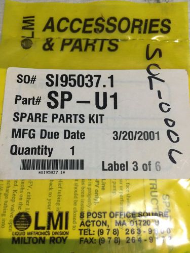 New lmi milton roy sp-u1 pump repair kit pump seal replacement part for sale