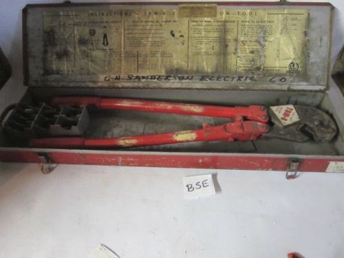 Thomas Bets TBM8 Electrical Tool Wire Cable Crinping W&#039; Die Set